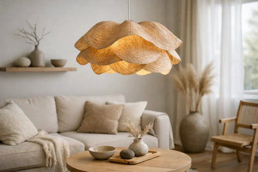 Organisk lampe til indretning i nordisk stil - Adero Home