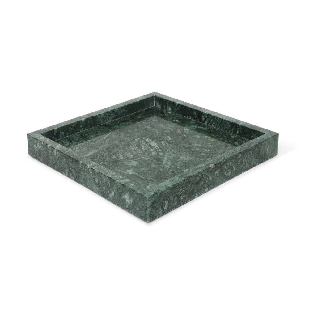 Firkantet marmor bakke - 30 x 30 cm