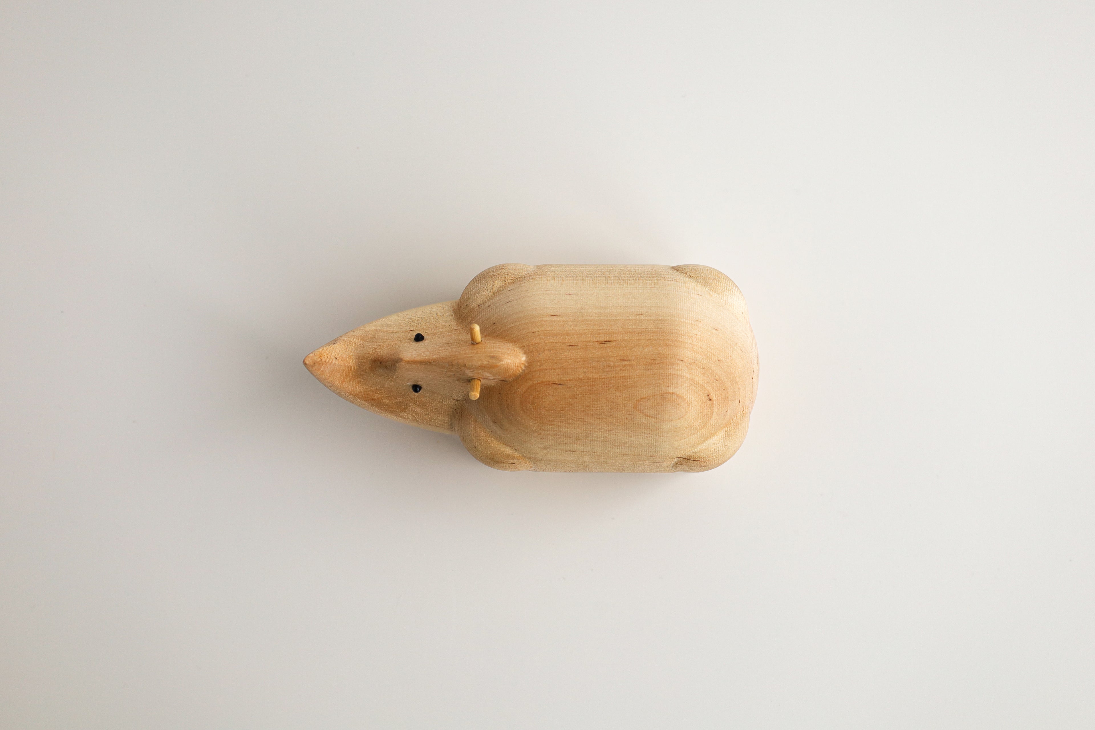 Noshörningen - Träfigur i björk | Birch by Adero Home