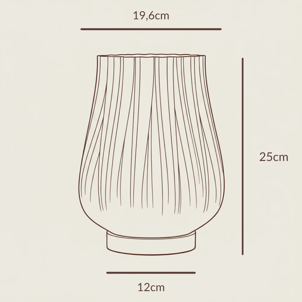 Elara – Dimbar bordslampa med organisk design