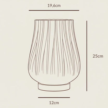 Elara - Dæmpbar bordlampe med organisk design