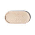 Oval marmor bakke 15 x 30 cm