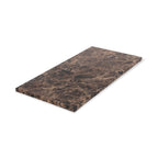 Marmor bakke L - 20 x 40 cm - Adero Home - Brun