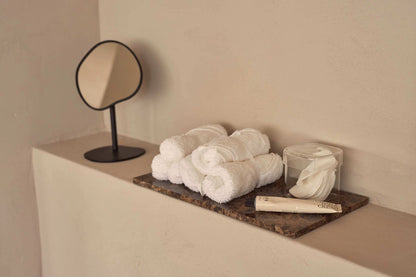 Marmor bakke L - 20 x 40 cm - Adero Home - Brun