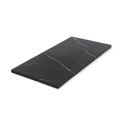 Marmor bakke L - 20 x 40 cm - Adero Home - Sort