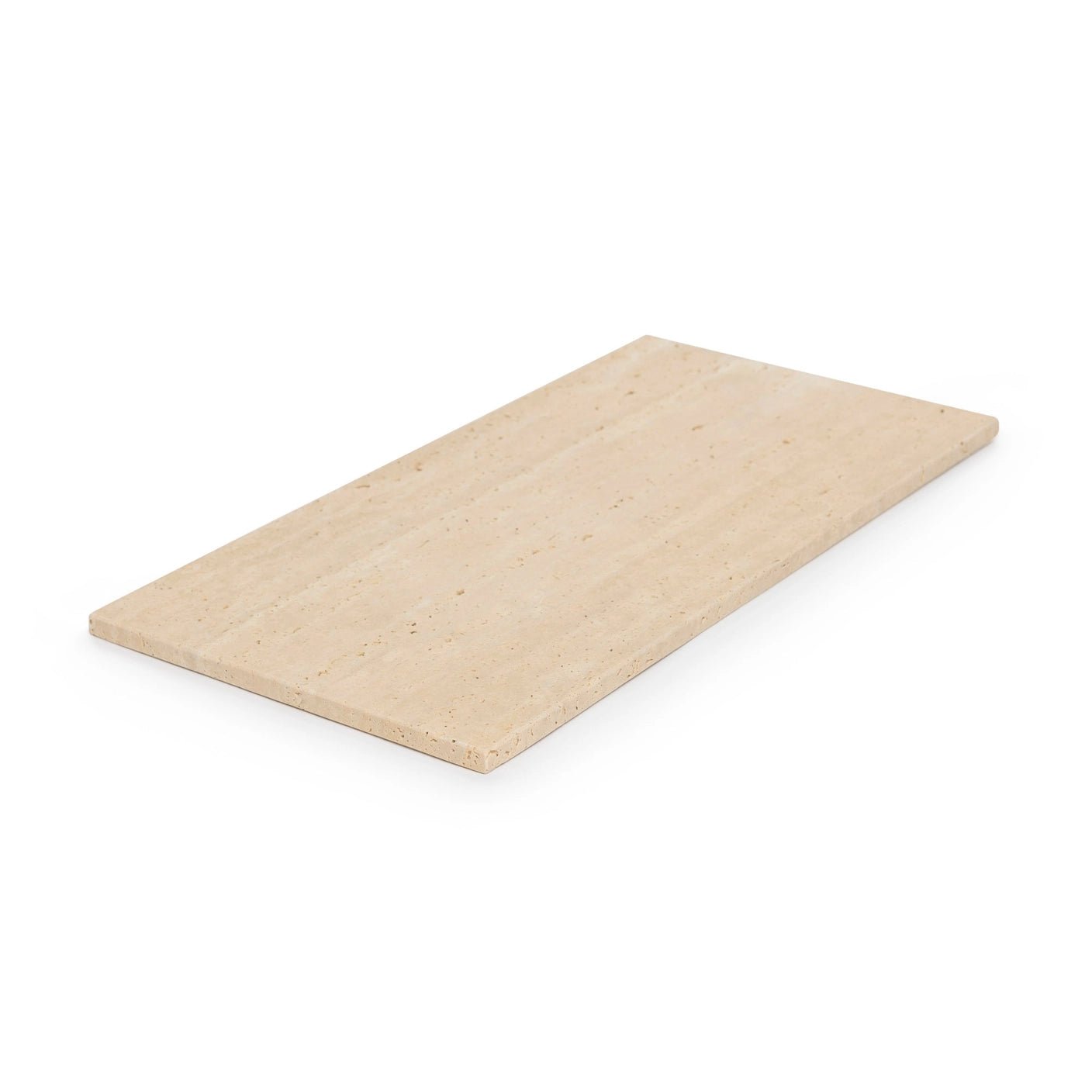 Marmor bakke L - 20 x 40 cm - Adero Home - Travertin