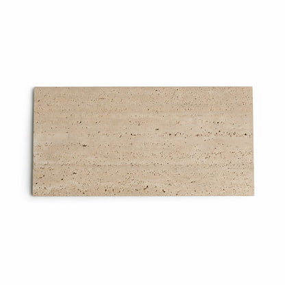 Marmor bakke L - 20 x 40 cm - Adero Home - Travertin
