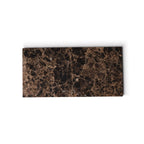 Marmor bakke M - 15 x 30 cm - Adero Home - Brun