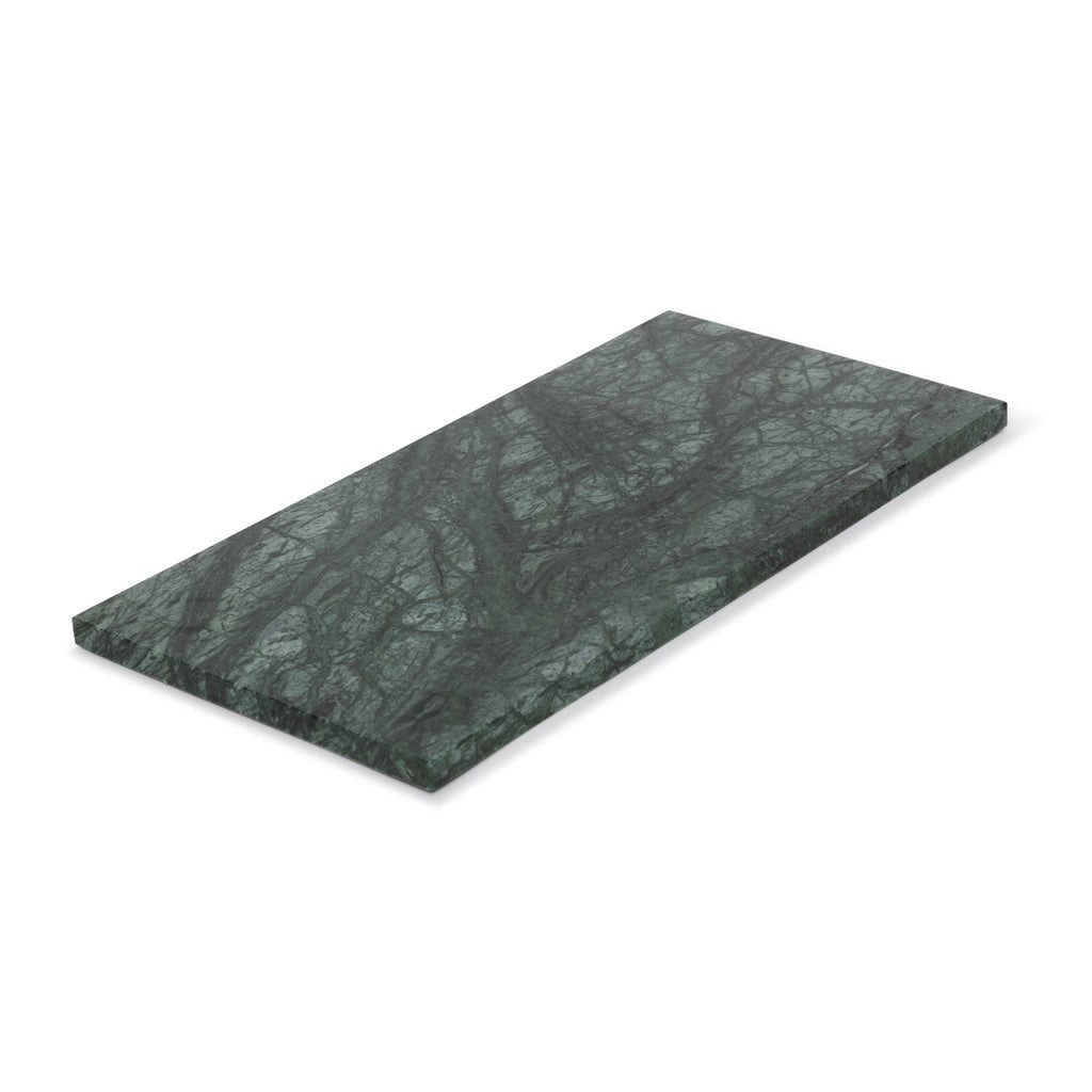 Marmor bakke M - 15 x 30 cm - Adero Home - Grøn