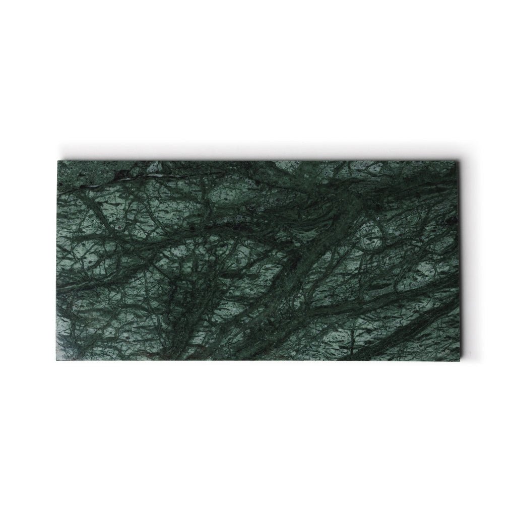 Marmor bakke M - 15 x 30 cm - Adero Home - Grøn