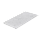Marmor bakke M - 15 x 30 cm - Adero Home - Hvid