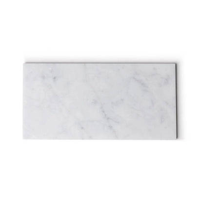 Marmor bakke M - 15 x 30 cm - Adero Home - Hvid