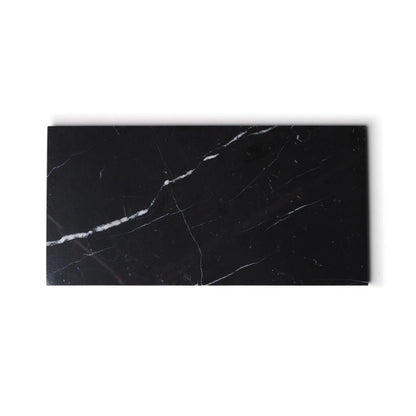 Marmor bakke M - 15 x 30 cm - Adero Home - Sort