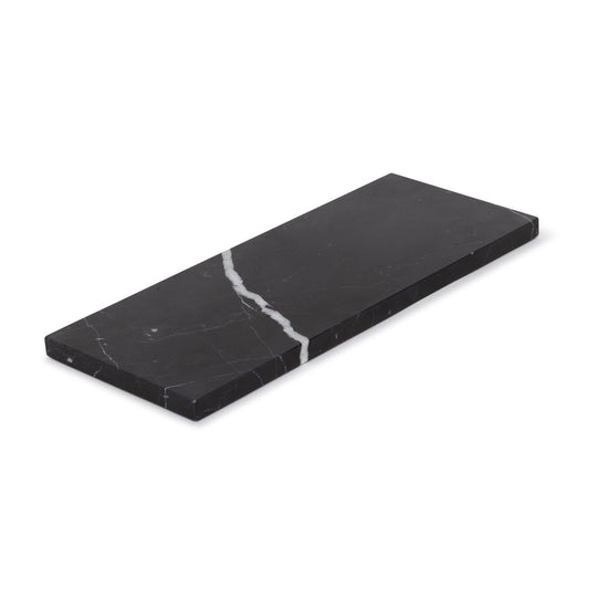 Marmor bakke S - 10 x 25 cm - Adero Home - Sort