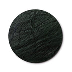 Rund marmor bakke Ø30cm - Adero Home - Grøn