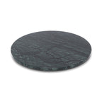 Rund marmor bakke Ø30cm - Adero Home - Grøn