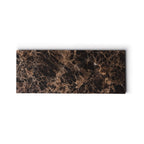 Marmor bakke S - 10 x 25 cm - Adero Home - Brun