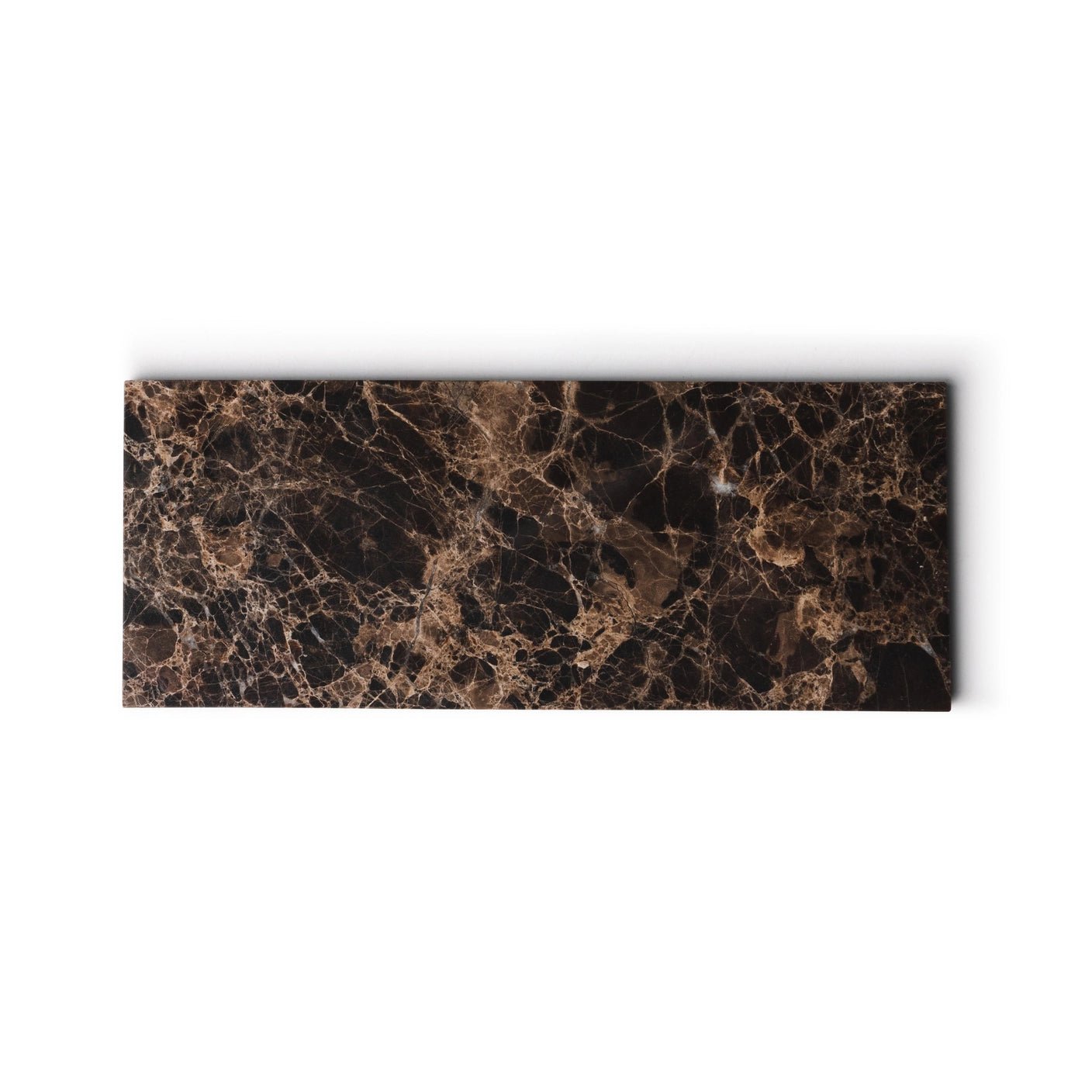 Marmor bakke S - 10 x 25 cm - Adero Home - Brun