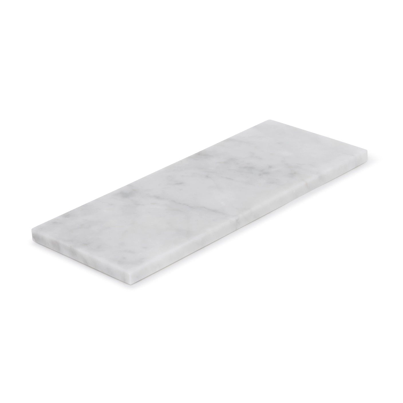 Marmor bakke S - 10 x 25 cm - Adero Home - Hvid