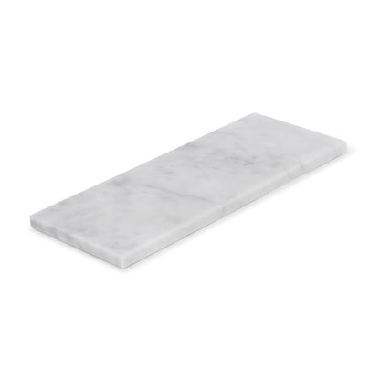 Marmor bakke S - 10 x 25 cm - Adero Home - Hvid