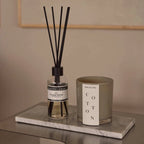 Marmor bakke S - 10 x 25 cm - Adero Home - Hvid