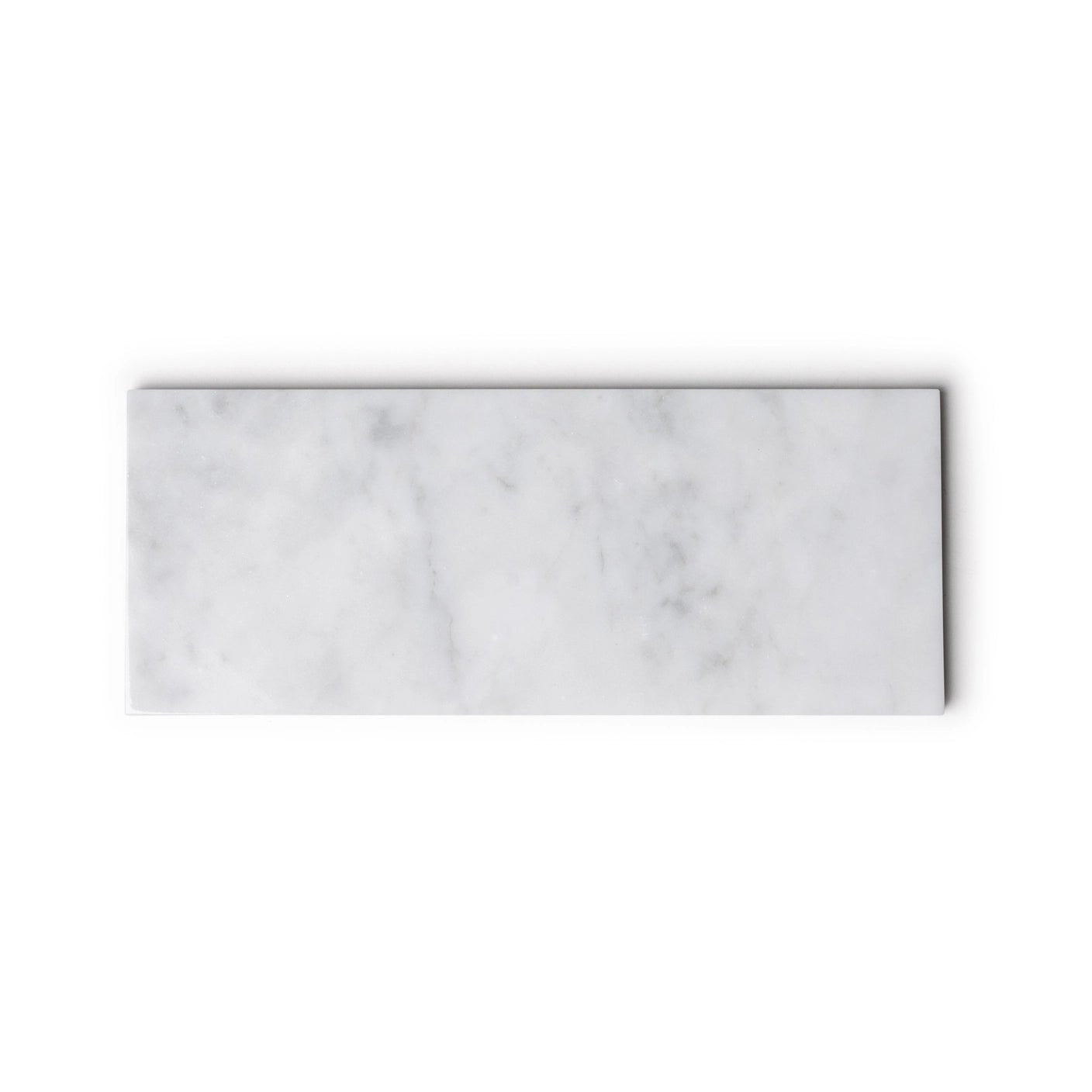 Marmor bakke S - 10 x 25 cm - Adero Home - Hvid