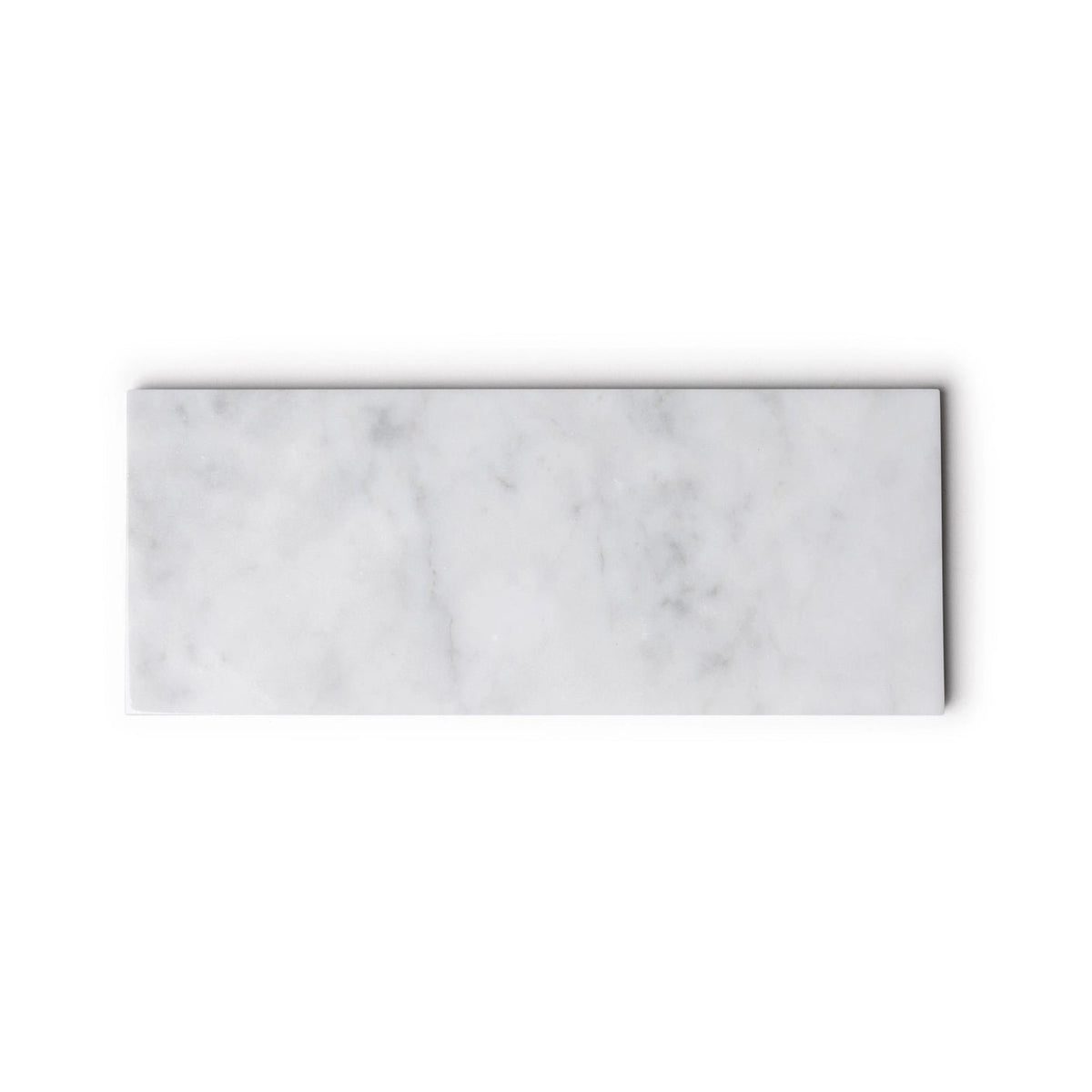 Marmor bakke S - 10 x 25 cm - Adero Home - Hvid