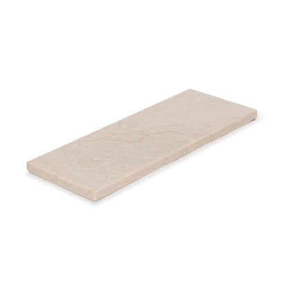 Marmor bakke S - 10 x 25 cm - Adero Home - Travertin