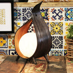 Naturlig kokoslampe - Mørk Wrapover