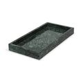 Marmor bakke med kant 15 × 30 cm - Adero Home - Grøn