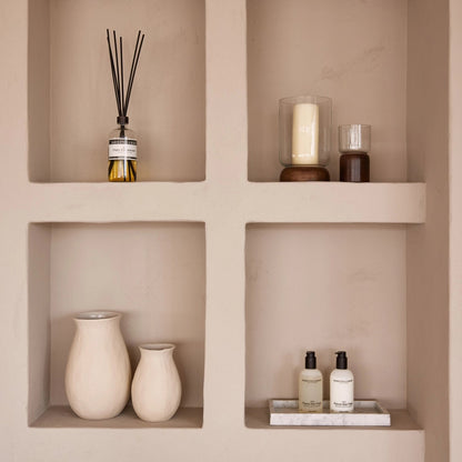 Marmor bakke med kant 15 × 30 cm - Adero Home - Travertin