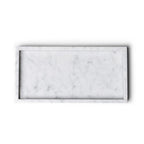 Marmor bakke med kant 15 × 30 cm - Adero Home - Travertin