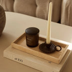 Marmor bakke med kant 15 × 30 cm - Adero Home - Travertin