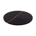 Rund marmor bakke Ø30cm - Adero Home - Sort