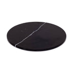 Rund marmor bakke Ø30cm - Adero Home - Sort