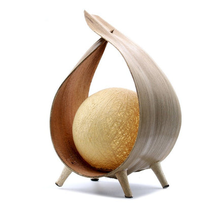 Naturlig kokoslampe - Natural Wrapover - Adero Home